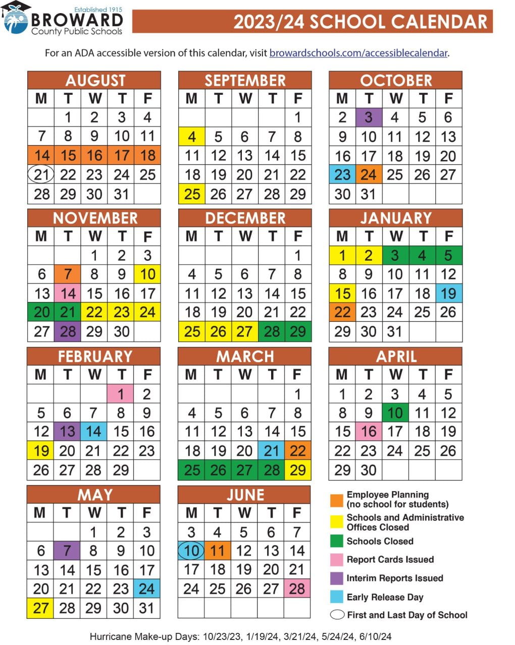 calendario-escolar-broward-2022-2023